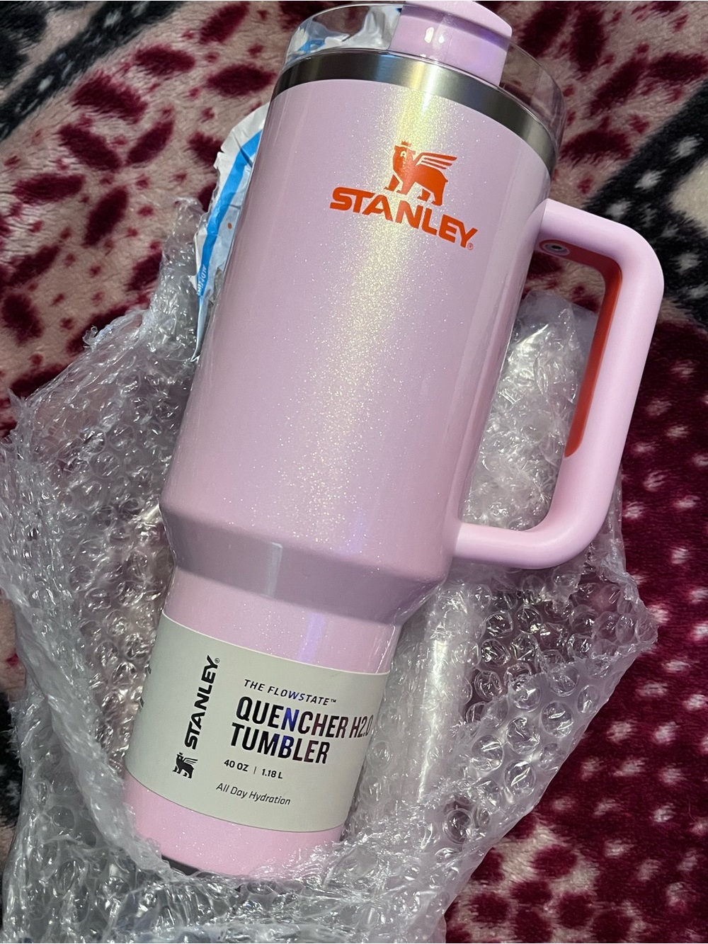 Stanley 40oz Rose Petal Shimmer